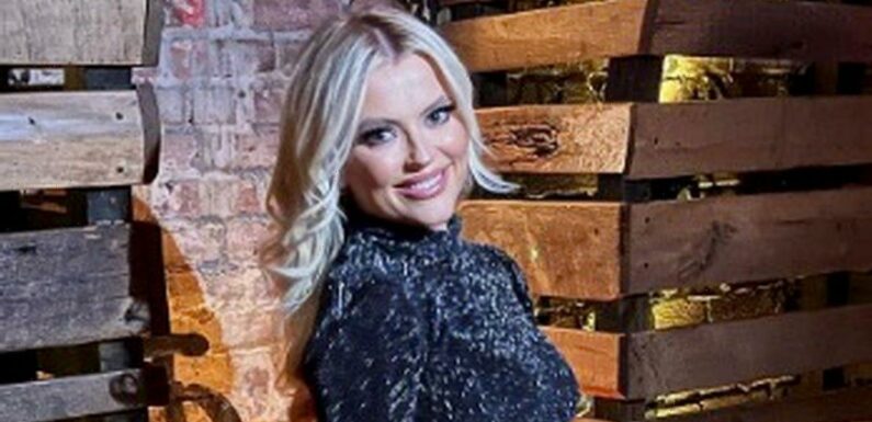 Corrie’s Lucy Fallon ‘trying to hold baby in’ as she approaches due date