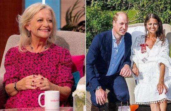 Deborah James' mum recalls the moment Prince William visited her home