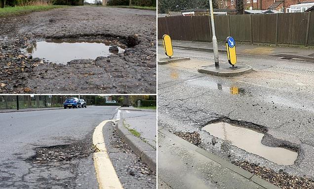 Drivers warned to expect more potholes due to rain and sub-zero blast
