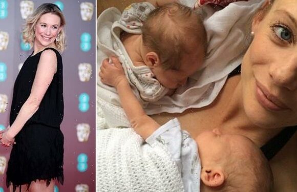 EastEnders' Kellie Shirley says she donated her twins' umbilical cords