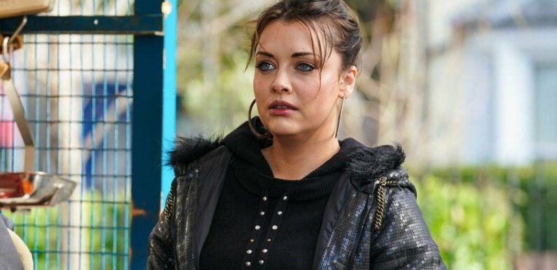 EastEnders Whitney Dean star Shona McGarty sizzles in skintight trousers