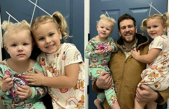 Electrician father used ZIP TIES to style his daughter's hair