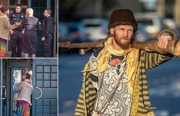 Elton John's half-brother, 56, brings 'religious' trident to court