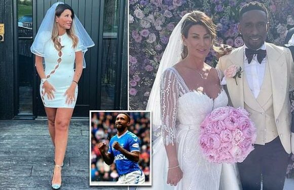 Ex-England footballer Defoe 'splits from wife' after £200k wedding