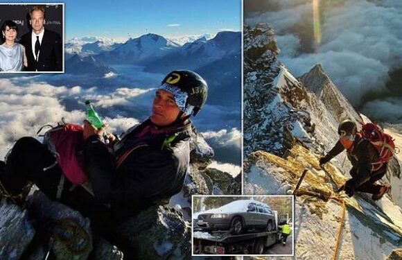 Family of Julian Sands release photos of him scaling Alpine peaks