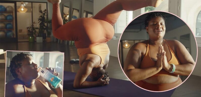 Fatphobic Social Media Users Triggered By Gatorade Ad Showing Plus-Size Woman WORKING OUT!!