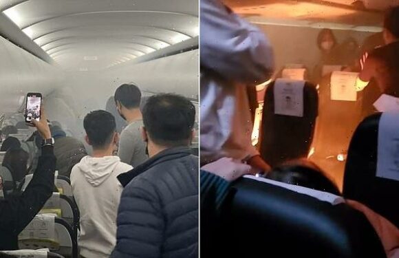 Fire breaks out on flight when portable charger bursts into flame