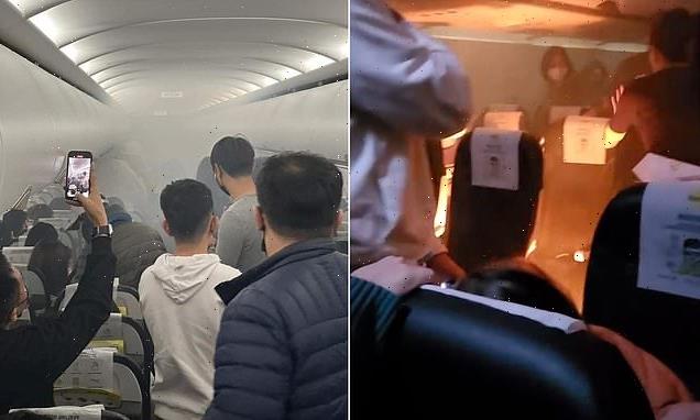 Fire breaks out on flight when portable charger bursts into flame