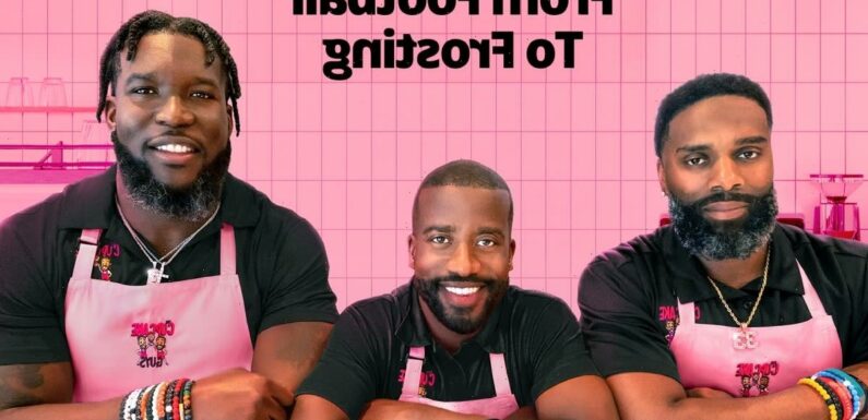 First look at reality show The Cupcake Guys with NFL players Brian Orakpo and Michael Griffin