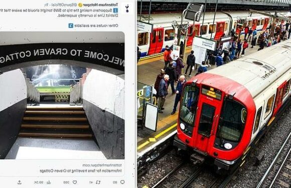 Football fans face travel chaos as District Line is suspended