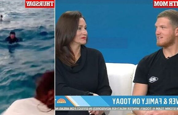 Free diver drifting at sea for four hours describes ordeal