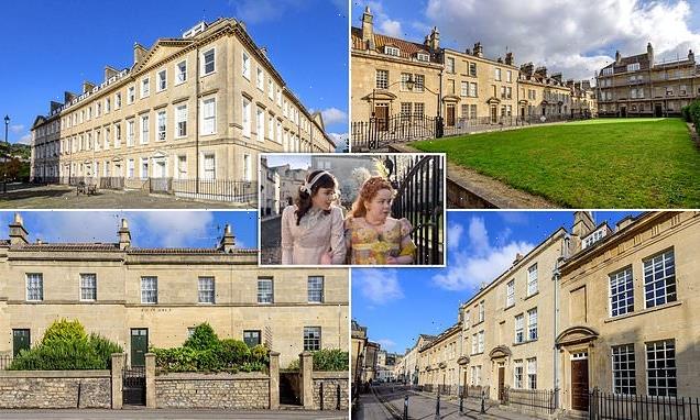 Georgian square featured in Bridgerton goes on the market for £18.5m