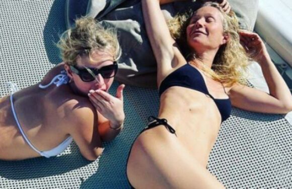 Gwyneth Paltrow wows fans in scantily clad bikini shoot on yacht