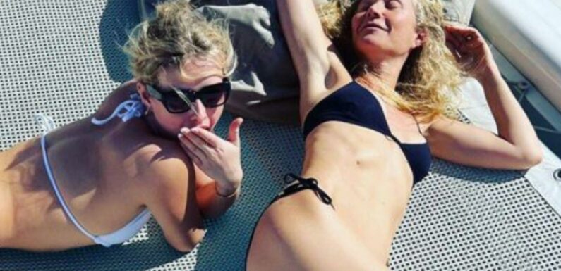 Gwyneth Paltrow wows fans in scantily clad bikini shoot on yacht