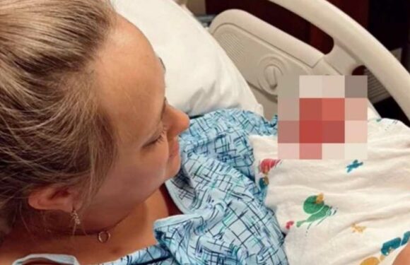 I had no clue I was pregnant until doctors said my ‘kidney stone’ was actually a 37-week-old baby…I couldn't believe it | The Sun