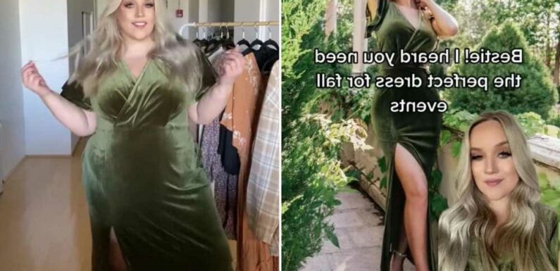 I have big boobs – I just found the perfect dress for Fall but people want to know what the back looks like | The Sun