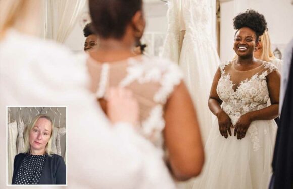 I sell wedding dresses & brides’ mums always worry about daughters showing too much boob – I always give the same advice | The Sun