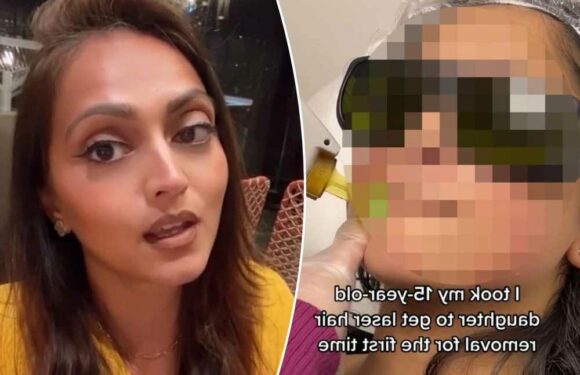 I took my 15-year-old daughter for laser hair removal – trolls say she’s way too young but she’ll thank me in the future | The Sun