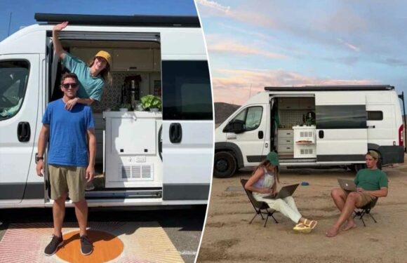I was in debt and fed up paying rent so live in a van instead…I’ve saved £65k & people are stunned when they see the loo | The Sun