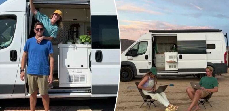 I was in debt and fed up paying rent so live in a van instead…I’ve saved £65k & people are stunned when they see the loo | The Sun