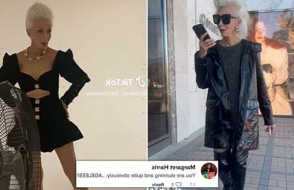 I'm 74-year-old and rock mini dresses and thigh highs boots