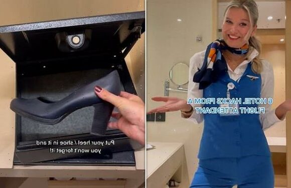 I'm a flight attendant and this is the one shoe trick travellers need