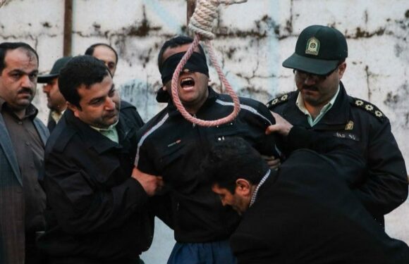Inside Iran's vile executions & torture with hangings from cranes and guillotined fingers as Brit 'MI6 spy' killed | The Sun
