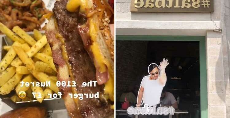 Inside SaltBae’s little-known fast food chain where diners can get his £100 steakhouse burgers for just £7 | The Sun