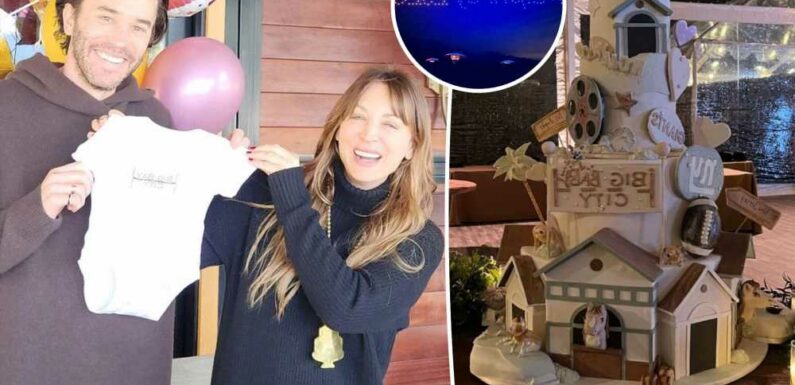 Inside pregnant Kaley Cuoco and Tom Pelphrey’s over-the-top baby shower