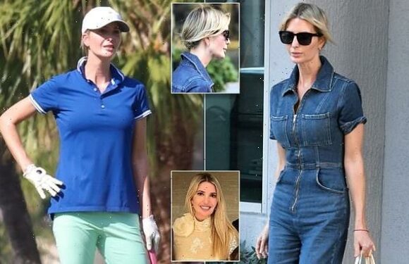 Ivanka Trump gets a VERY short haircut before golfing in Miami
