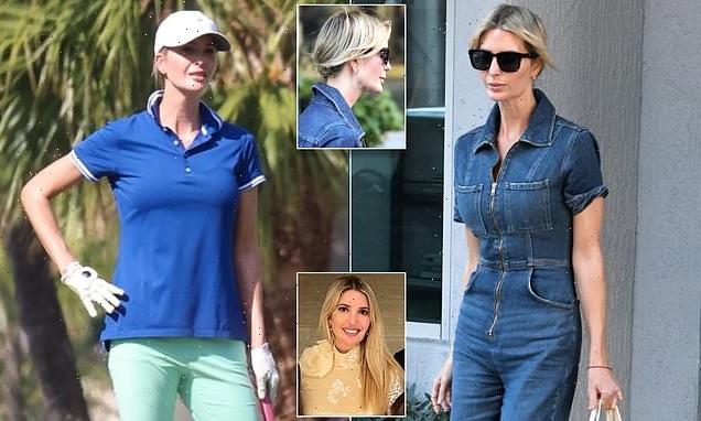 Ivanka Trump gets a VERY short haircut before golfing in Miami