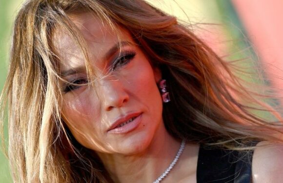 J Lo Poses in a Barbiecore Bra-and-Shorts Set in New Campaign Video