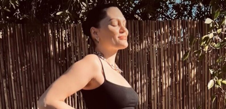Jessie J shares happy pregnancy journey with sweet bump snaps in new clip