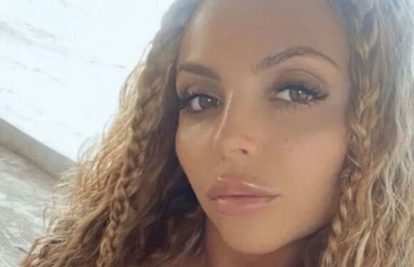 Jesy Nelson slated after sharing video of hungry and stressed tiger pouncing at her
