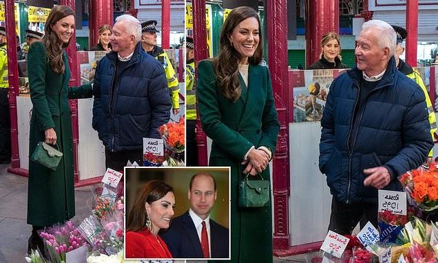 Kate Middleton jokes she won't be getting any Valentine's Day roses