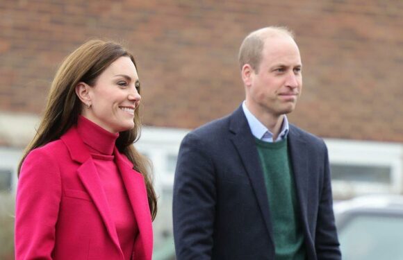 Kate Middleton rocks flares in stylish look as she and William visit Windsor Foodshare