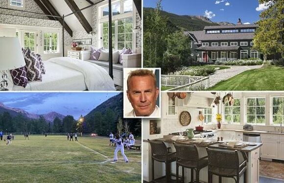 Kevin Costner lists 160-acre Aspen ranch for rent at $36,000 a night