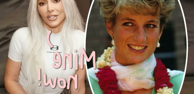 Kim Kardashian Now Owns Coveted Princess Diana Necklace! But Will She Ruin It Like Critics Claimed With Marilyn Monroe's Dress?!