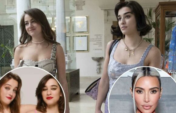 Kim Kardashian Recruits White Lotus Stars for New Skims Lingerie Campaign