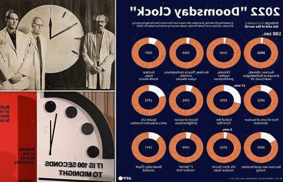 Kremlin says it is 'alarming' the Doomsday Clock is closer to midnight