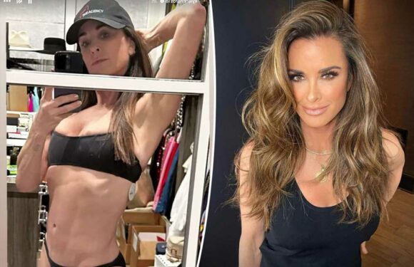 Kyle Richards likes post about Ozempic face after denying using drug