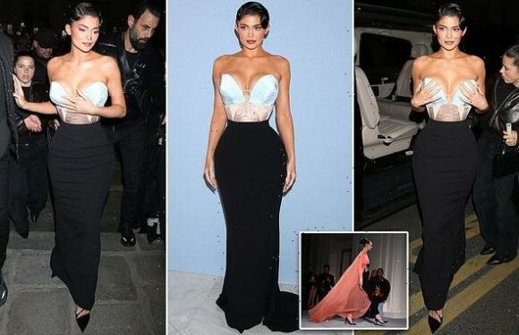 Kylie Jenner attends Jean Paul Gaultier show amid Paris Fashion Week
