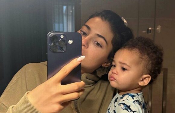 Kylie Jenner explains how to pronounce sons unusual name after posting first photos of him