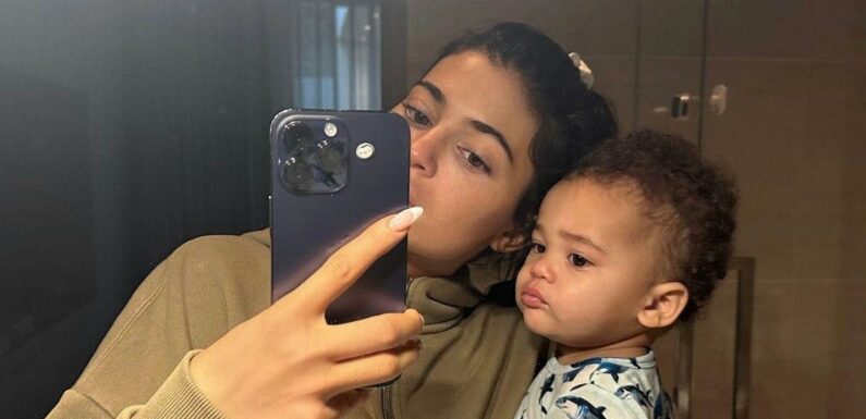 Kylie Jenner explains how to pronounce sons unusual name after posting first photos of him