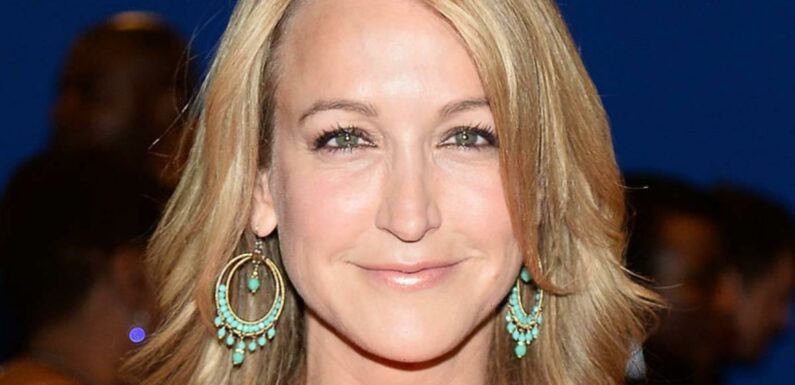 Lara Spencer poses with her TV twin and you wont believe who it is
