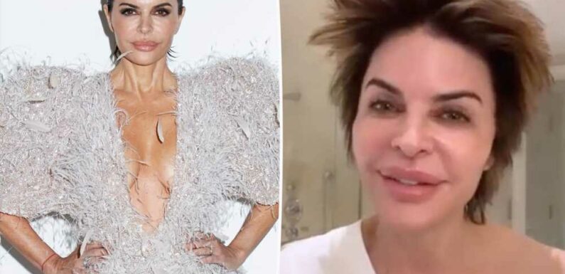 Lisa Rinna posts disheveled selfie from Paris: ‘Nothing’s gonna help’