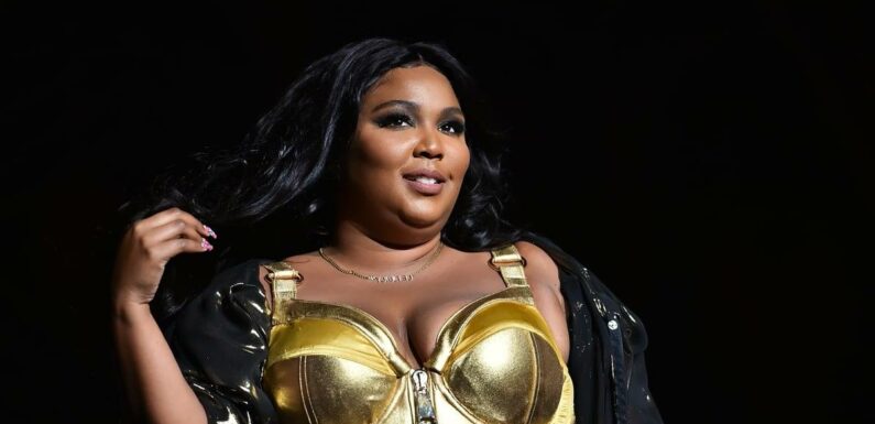 Lizzo Is Showing "More Bellybutton" in a Plunging-Bra-and-Briefs Set