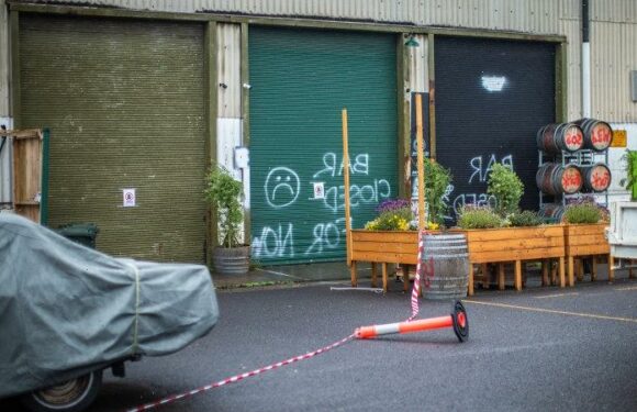 Locks come off Alphington asbestos sheds but traders still in limbo