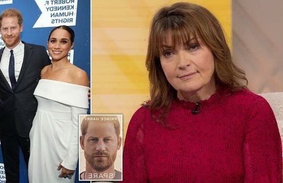 Lorraine Kelly thinks Prince Harry looks like a 'damaged soul'