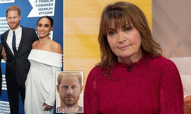 Lorraine Kelly thinks Prince Harry looks like a 'damaged soul'